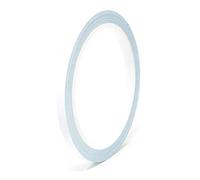 Finest Folia 10m Strisce adhesive decorative per auto moto barca e modellismo in vari colori autoadesive Lunghezza (5mm, Bianco)