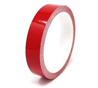 Finest Folia 10m Strisce adhesive decorative per auto moto barca e modellismo in vari colori autoadesive Lunghezza (12mm, Rosso)