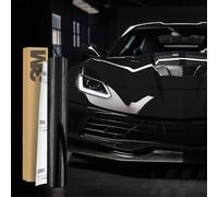 Finest Folia 3M 2080 Pellicola per Car Wrapping autoadesiva per auto, moto, barca, pellicola protettiva per vernice 3D con canali d'aria per applicazione pellicola (HG12 High Gloss Black, 100 x 152 cm