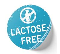 Finest Folia 500 adesivi per alimenti, diametro 20 mm, autoadesivi, rotondi, impermeabili, resistenti alle intemperie, R002 (13 lattosi-free blue)