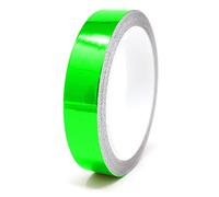 Finest Folia 8,5m Strisce adhesive effetto cromo decorative per auto moto barca e modellismo in vari colori autoadesive Lunghezza (20mm, Verde cromato)