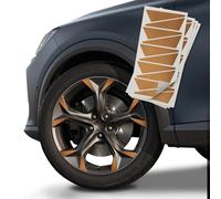 Finest Folia - Adesivi per cerchioni compatibili con Cupra Formentor, set completo di adesivi per cerchioni per auto, pellicola metallizzata, design completo, pellicola metallizzata resistente agli