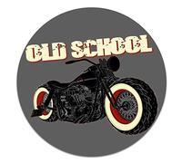 Finest Folia Adesivo motivi retrò vintage sticker Old School Ace Kult Rockabilly decorative per auto moto casco garage (#15 Old)