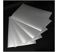 Finest Folia Foglio in vetro smerigliato, formato DIN A4, autoadesivo, per artisti, per il fai da te, set da 5 fogli DIN A4