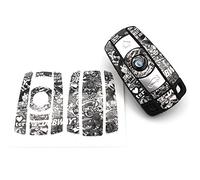 Finest-Folia K141 - Pellicola protettiva per chiavi auto a 3 tasti, colore: Nero