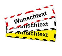 Finest Folia Nota sull'etichetta adesiva per auto, magnete con testo desiderato da scrivere, adesivo fai da te, carico, veicolo da cantiere, camion, principianti, attenzione