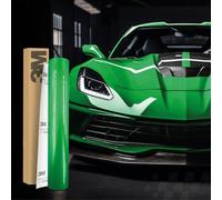 Finest Folia Pellicola per Car Wrapping 3M 2080 30x152cm Autoadesiva Pellicola per Auto Moto Barca Pellicola Protettiva 3D con Canali d'Aria per il Rivestimento (HG336 Verde Lucido Invidia)