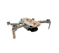 Finest Folia pellicola protettiva compatibile con drone DJI Mini 2 e set di adesivi per controller adatti impermeabili skin sticker design pellicola (parziale adesivo, R192-03 Camouflage sabbia)