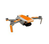 Finest Folia pellicola protettiva compatibile con drone DJI Mini 2 e set di adesivi per controller adatti impermeabili skin sticker design pellicola (parziale adesivo, K156-09 arancione neon)