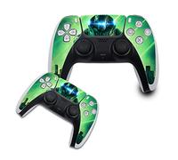Finest Folia Pellicola protettiva compatibile con PS5 Sticker Console Controller Caso Adesivo in Vinile Pellicola Protettiva Anti Graffio Design Cover R140 (Controller Set, N. 19 Cyberpunk Soldier)