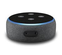 Finest Folia Pellicola protettiva per altoparlante intelligente Smart Speaker Sticker, pellicola protettiva autoadesiva su misura per assistente vocale R137 (n. 10 Glitter Nero)