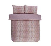 FINEST HOMEWARE Rapport Home CALVIN Shapes - Set copripiumino reversibile geometrico