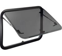 Finestra a compasso dometic s7p a regolazione continua con bordi arrotondati 230 x 380 mm