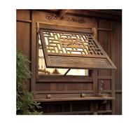 Finestra a incasso per capannone, ventilazione manuale, finestra a battente isolante, scorrevole verticale in legno massello con vetro per cabine, garage