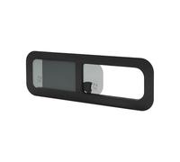 Finestra con zanzariera, finestra laterale per roulotte caravan con apertura a spinta, zanzariera per finestra roulotte, per roulotte RV, roulotte caravan (80 x 27 cm)