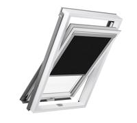 Finestra da tetto con tenda interna oscurante nera, pvc, RoofLite+ made by Velux Group, Solid PVC, 55x78 cm, bianco, grigio antracite simile a RAL 7016