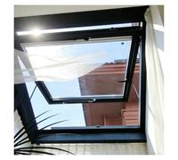 Finestra da tetto in alluminio con guarnizione idraulica, perfetta per soffitte cantine, verande (51 x 56 cm), a risparmio energetico, facile da installare