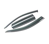 Finestra Di Automobile Sole Pioggia Ombra Visiere Scudo Riparo Per Vw Per Sharan 7n 2010-2020 Deflettore Copertura Trim Telaio Auto Deflettori Aria