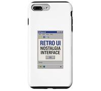 Finestra di dialogo Retro Computer 90s Interfaccia Desktop Nostalgia Custodia per iPhone 7 Plus/8 Plus