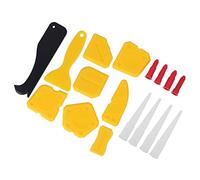 Finestra di Fissaggio di Sigillanti in Plastica Schermo di Raschietto Stricchi di Finitura Strumento di Rifinitura della Colla 17pcs Set per il Miglioramento della Casa