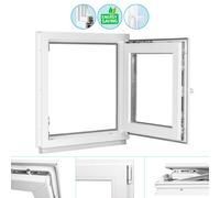 Finestra di Plastica Cantina - 2 Casella - Tutte le Misure Top PVC Premium [EEK: A++]