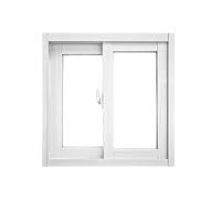 Finestra di ricambio per casa, cantina, casa mobile, bagno, cucina, loft, garage, bianco, altezza 60 x larghezza 60 cm, durevole, efficiente dal punto di vista energetico, facile da installare