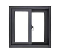 Finestra di ricambio per casa, cantina, casa mobile, bagno, cucina, loft, garage, nero, altezza 150 x larghezza 120 cm, durevole ed elegante, per qualsiasi spazio