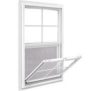 Finestra di ricambio verticale, finestra scorrevole in alluminio, for case, telaio, bagno, seminterrato, esterno(100x140cm/39.4x55.1in)