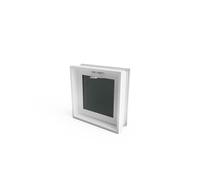 Finestra di ventilazione da inserire in una parete di vetromattoni o muratura | Dimensioni cm 30X30X10 | Unità di vendita 1 finestra