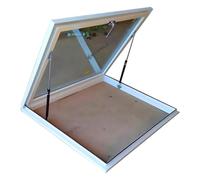Finestra di ventilazione per soffitta, design in alluminio migliora la luce naturale e il flusso d'aria, ideale per la stanza del sole, funzionamento facile da maneggiare