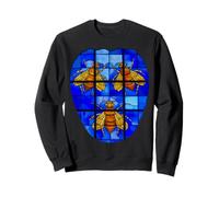 Finestra di Vetro colorato delle api Santa Maria in Aracoeli Bee Lover Felpa