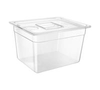 Finestra di visualizzazione chiara Contenitore di cottura lenta 12L Home Cooking Appliance PC Texture per la gestione accurata della temperatura Aspirapolvere Acqua del fornello a bassa temperatura