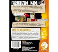 Finestra di zoom sul crimine sui crimini - Asmodee - Gioco di investigazione - Età 14 - Da 30 minuti a 1 ora