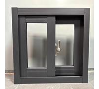 Finestra Finestra a Battente Grigia per Capannone/Pollaio, Finestre Scorrevoli Orizzontali per Seminterrato/Fienile, Finestra di Ricambio per Case Sugli Alberi(18x20in/45x50cm)