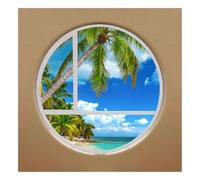 Finestra Finestra Scorrevole Rotonda Dal Profilo Sottile Con Vetro Temperato Da 5 Mm, Telaio In Alluminio Per Piccoli Spazi, Ristrutturazione Di Cucine E Balconi(White,94 cm/37.0 in)