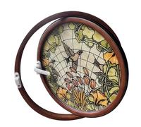 Finestra Finestre Rotonde In Lega Di Alluminio Con Vetro Temperato 5 Mm Spessore, Finestra Decorativa Retrò Per Ventilazione E Illuminazione Guarnizione, Rotazione A 360°(85 cm/33.5 in)