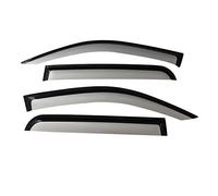 Finestra Laterale Deflettori Sole Pioggia Guard Porta Visiera Per Mitsubishi Per Triton Mq Mr L200 2015 2016 2017 2018 2019 2020 2021 2022 Deflettori D'aria Antiturbo Auto(Sliver)