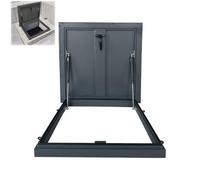 Finestra lucernario per Tetto - Botola di Accesso 31x31 Pollici per Sicurezza, Ventilazione e Via di Fuga del seminterrato - Lucernario per pozzo sotterraneo per Maggiore