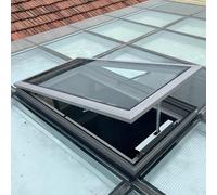 Finestra lucernario per tetto con pellicola protettiva solare e guanti, finestra in alluminio per vedere, illuminazione personalizzabile