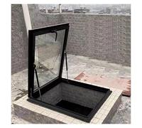 Finestra per tetti multi-angolo personalizzata 76,2 x 91,4 cm, versatile portello ventilato per soffitte e cantine, soluzione Emerncy Egress Solut, design slish per una maggiore luce naturale