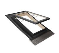 Finestra per tetto COMFORT VASISTAS STAR | Blocco a 90° per comodo accesso al tetto | isolamento 1,6 W/m2K | Vetrata Antigrandine + Antinfortunistica | Made in Italy (48x72 Base x Altezza)