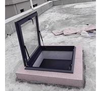 Finestra per tetto robusta e resistente, con apertura a vasistas, ideale per mansarde, scantinati e verande(LxW 75x75cm/29.5x29.5in)