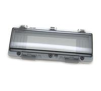Finestra pieghevole resistente agli urti, IP67, finestra di comando, 12 moduli con guida TH35, telaio di montaggio con finestra pieghevole per distributore, armadi elettrici, macchinari