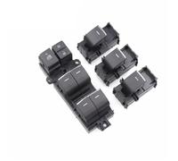 Finestra Pulsantiera Interruttore Per Toyota Per Rav4 2019-2020 2021 Set Interruttori Principali Alzacristalli Elettrici LED Illuminati Auto Retroilluminazione Guida Sinistra Masteres(Set)