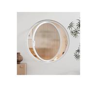 Finestra Rotonda In Lega Di Alluminio Con Vetro Temperato - Finestre Di Ventilazione Girevoli A 360°, Grande Finestra A Oblò A Filo Per Cucina, Dormitorio, Camera Da Letto.(Diameter 70cm/2.3ft)