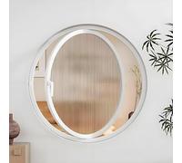 Finestra rotonda, telaio in alluminio temperato, finestra di visualizzazione di ventilazione per case mobili e cantine, ideale per luce naturale e flusso d'aria