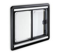 Finestra scorrevole completa Seitz S4 Profilo nero - 1450x600 - 35046.35