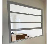 Finestra scorrevole extra lunga 50,8 x 30,5 cm in alluminio bianco C s ricambio per le case casa ideale per illuminare gli spazi