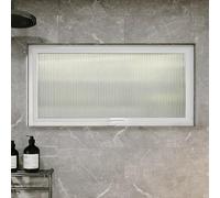 Finestra Scorrevole Rettangolare Girevole a 360° con Serratura,finestre di ricambio con ventilazione, per Cucina, Bagno, Cantina,Balcone, casa