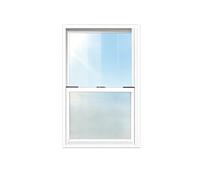 Finestra Scorrevole Verticale Finestra Multifunzionale a Scorrimento e Vasistas, con Zanzariera e Telaio in Alluminio per Bagni, Garage e Loft(White,10x47in/25x119cm)